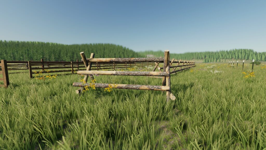 Elk Mountain Modding Ranch Fences