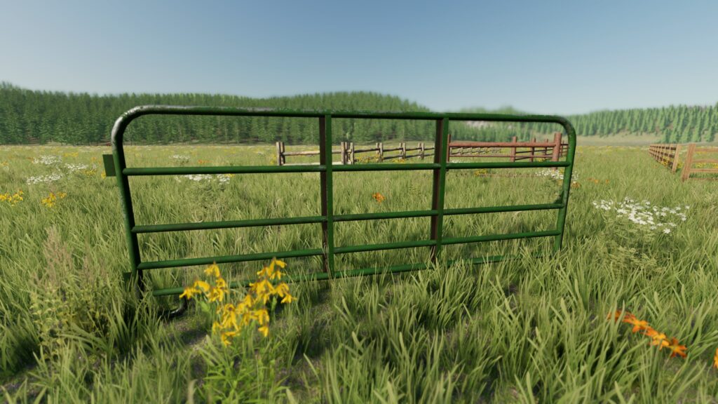 Elk Mountain Modding Ranch Fences