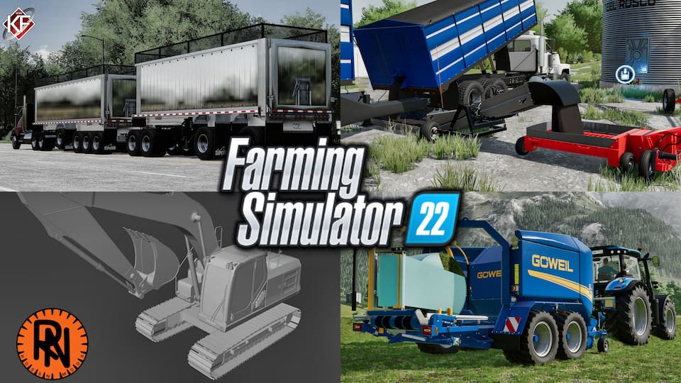 Goweil G1-F125 & G1-F125 Kombi Balers - Goweil DLC - Farming Simulator 22  Early Access 